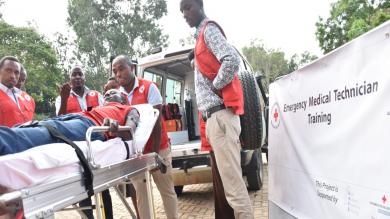 SanitäterInnen Ausbildung in Kigali