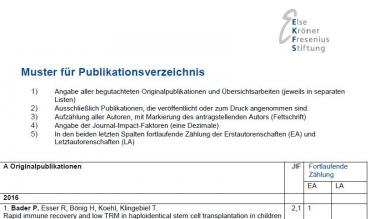 Muster Publikationsverzeichnis Publikationspreise 2021