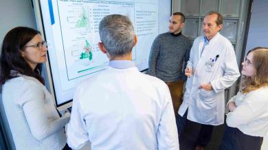 Discussion of findings on the climate by ARISE: Spokespersons with Clinican Scientists from Augsburg University Medicine