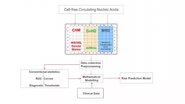 Schematic description of the proposed approach for the early detection of transplant related complications