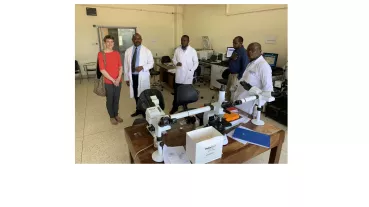 Mikrobiologie des Kiruddu Referral Hospital in Kampala