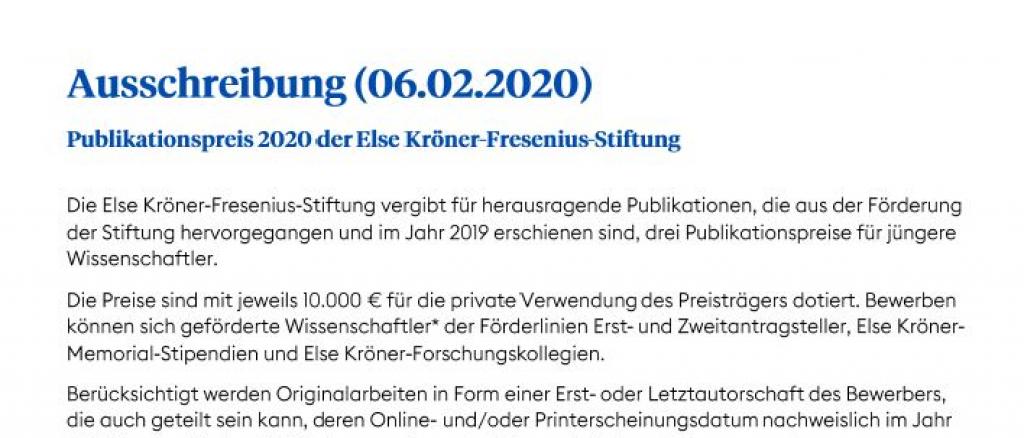 Ausschreibungstext