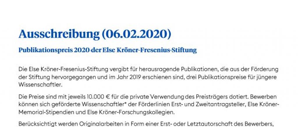 Ausschreibungstext