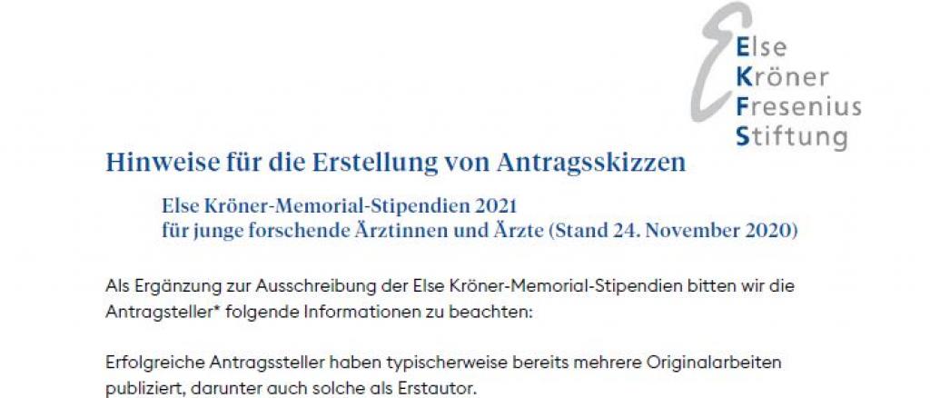 Memorial-Stipendien 2021: Hinweise