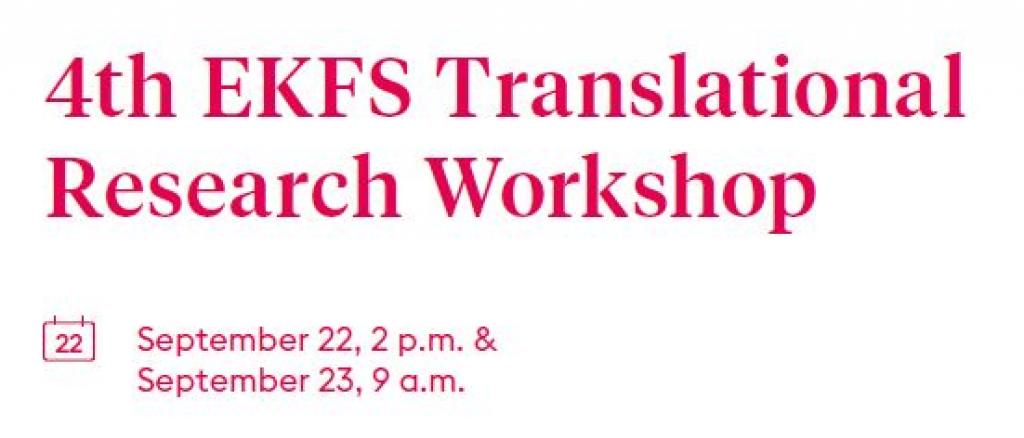 4. Translatorik-Workshop: Programm