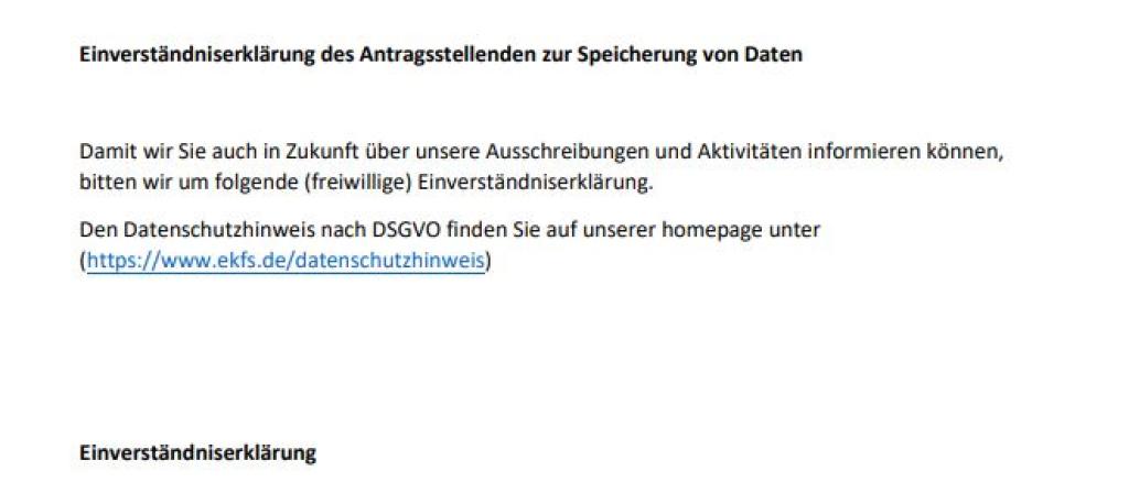 Einverständniserklärung Tandemprofessuren