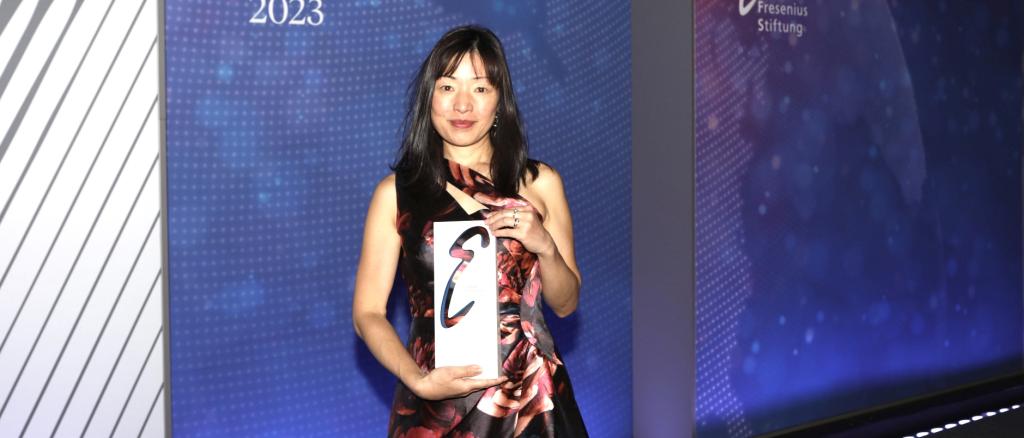 Die Yale-Professorin Akiko Iwasaki erhielt am 5. Juni 2023 den Else Kröner Fresenius Preis für Medizinische Forschung