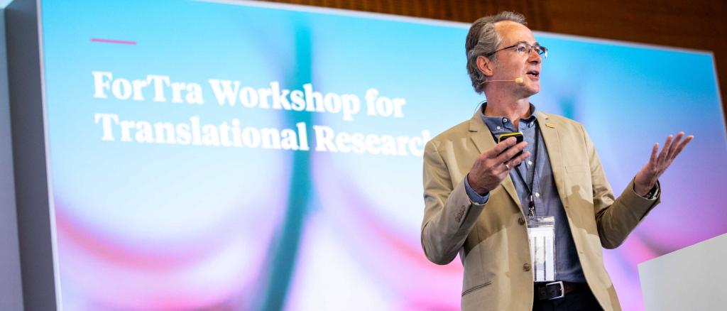 5th ForTra Workshop for Translational Research 2023 – presentation from Sean Fielding, University of Exeter: "From Translation to Trading – What can you do next to get your idea into market?”